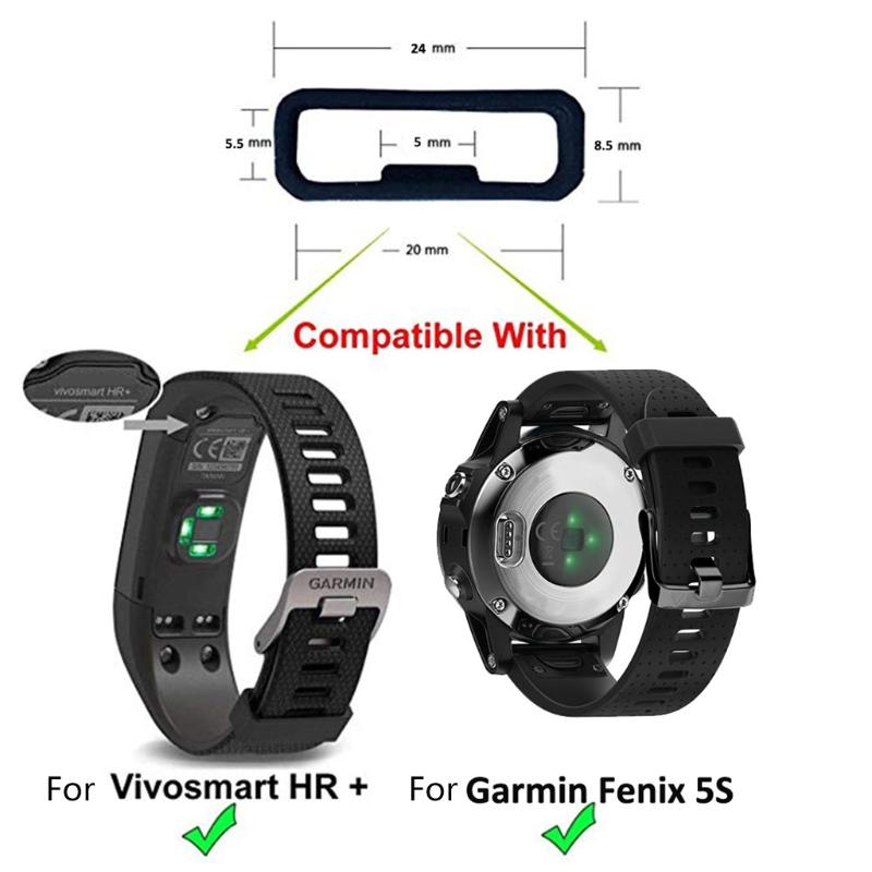 2S/ S/Vivomove 3s Watch with Rubber Band Silica Gel Fixed Buckle Watch Band Ring