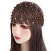 Rhinestone Mesh Headdress Headwear Wide Rhinestone Headband Korean Style Hair Band Mother Hair Hoop