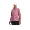 Under Armour Solid Color Casual Hooded Long Sleeve 3-In-1 Jacket Women Outerwear Pink 1371593-697