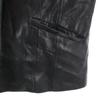 theory Sheep leather leather jacket 2 black Women Used