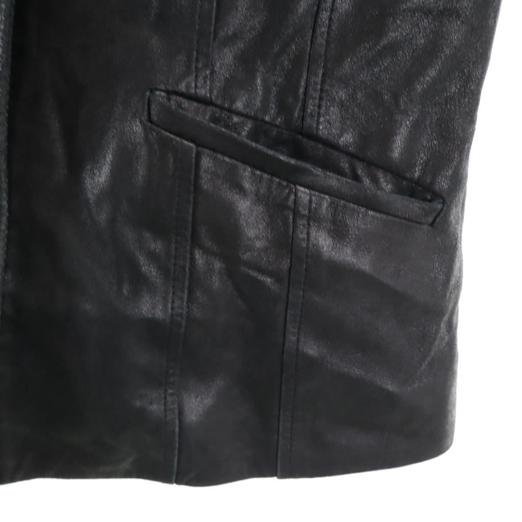 theory Sheep leather leather jacket 2 black Women Used