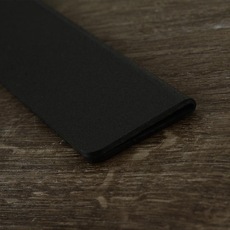 1 ks Pochva na kuchyňský nůž Černý chránič ostří nožů Univerzální kryt Vhodný pro 3,5''/5''/8'' krájecí kuchařské nože na ovoce Ochrana