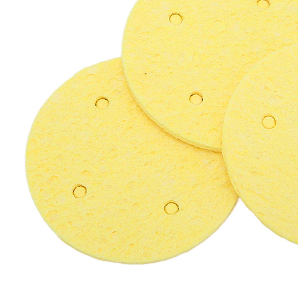 10pcs 60mm EMS Electrodes Conductive Pads Sponge Reusable Replacement for Interference Electrotherapy Instrument