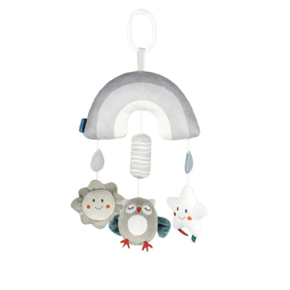 Stroller Toys Baby Hanging Rattle Toys Soft Baby Music Plush Activity Crib Mobie Rabbit Star Shape for Toddlers Baby  Boys Girls