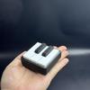 Mini Piano Keyboard Fidget Clicker Toy Satisfying Press Feeling Portable Keychain For Adults Office Stress Relief