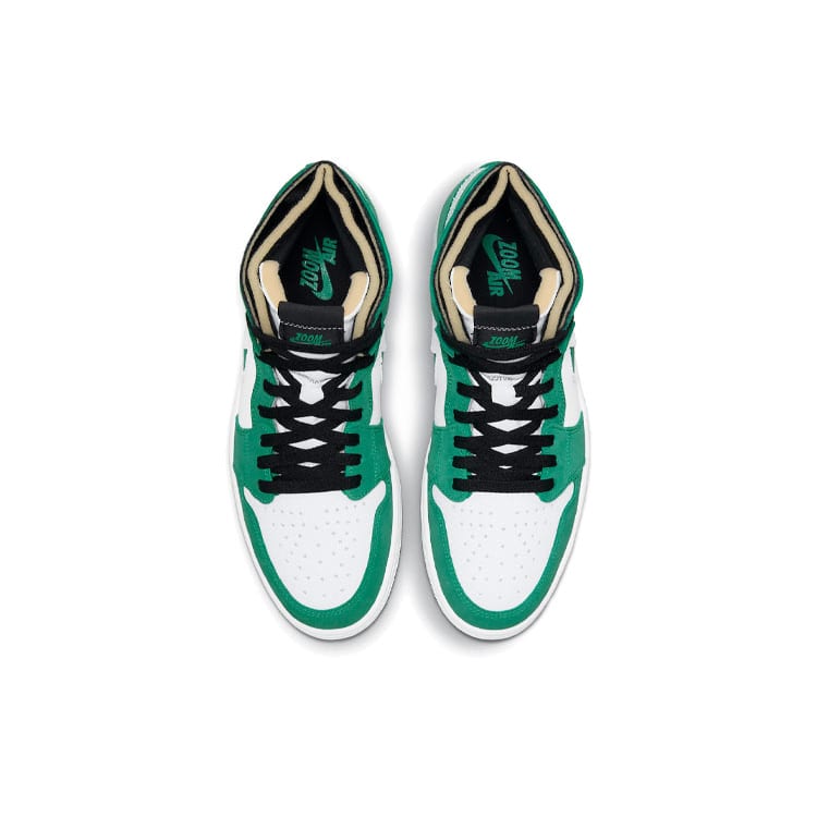 Jordan Air Jordan 1 Zoom Air Cmft 'Stadium Green' High top Vintage Basketball Shoes Men's White Green CT0978-300
