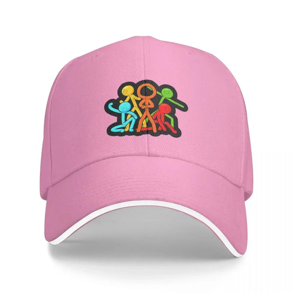 Alan Becker Cap Fashion Casual Baseball Caps Adjustable Hat Hip Hop Summer Unisex Baseball Hats Customizable Polychromatic