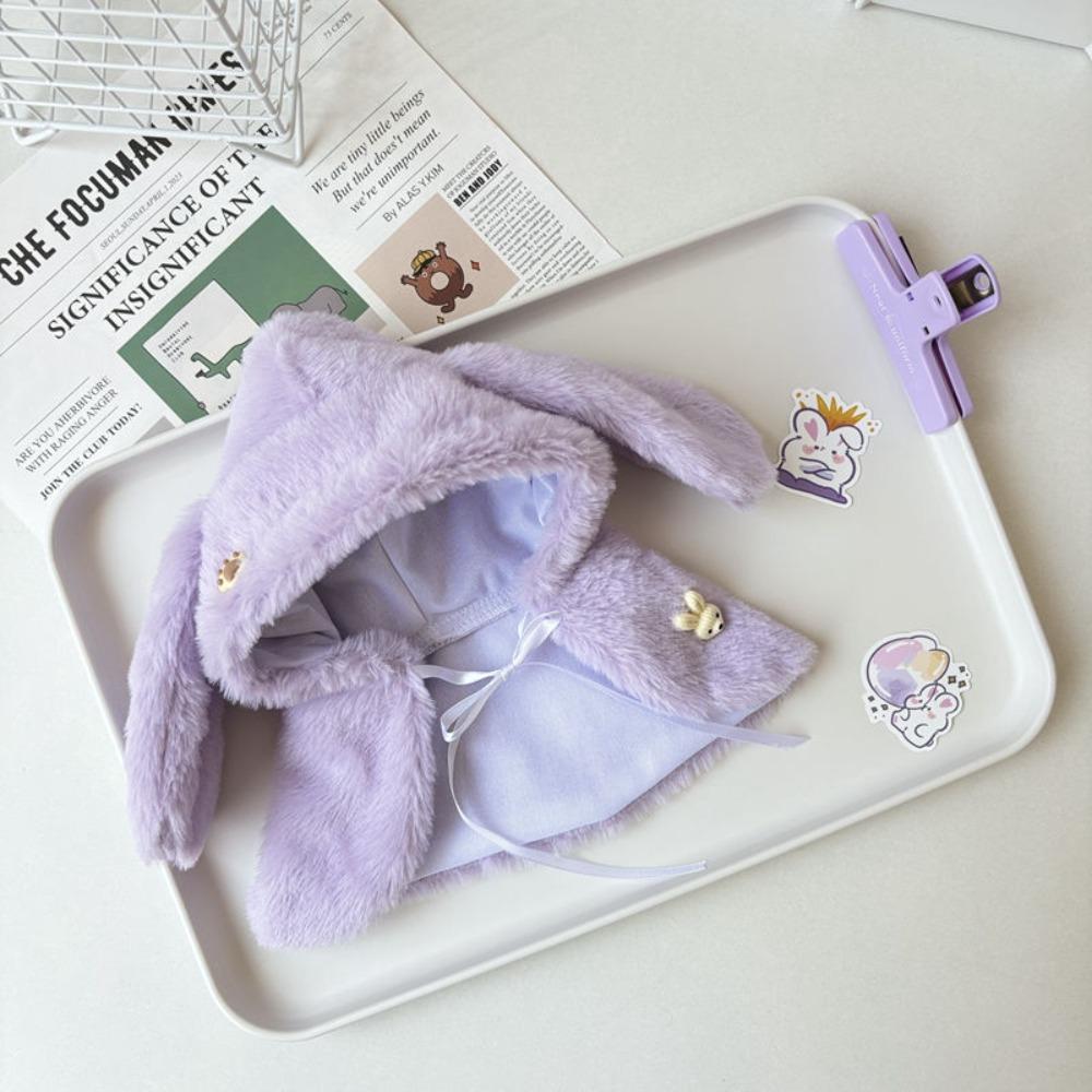 Plush Cloak 20cm Cotton Doll's Clothes Outfit No Attribute Doll Clothes  20cm Cotton Doll