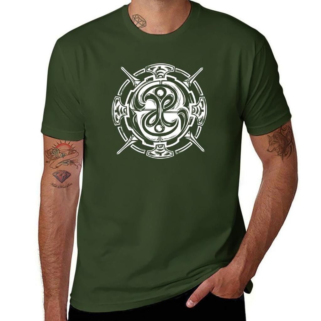 Fable Guild Seal T-shirt herr t-shirt koreansk mode plus size kläder lyxkläder män
