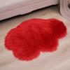 Cloud-Shaped Long Pile Rug for Bedroom or Living Room - Cute, Luxurious, and Machine Washable