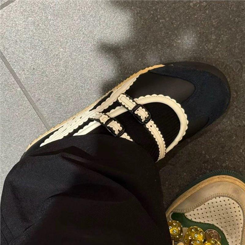 Pink ballet sports inner flat single shoes women's 2025 new spring skirt Mary Jane small leather shoes