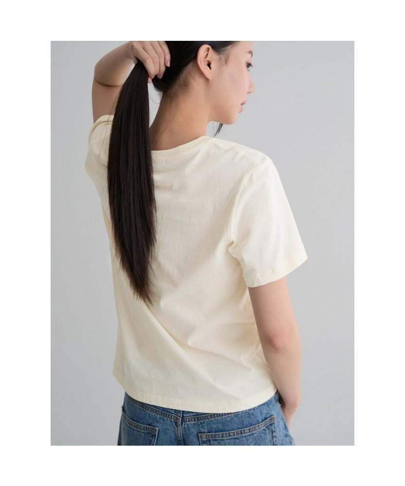 8seconds Simple Lettering T-Shirt_Entry White
