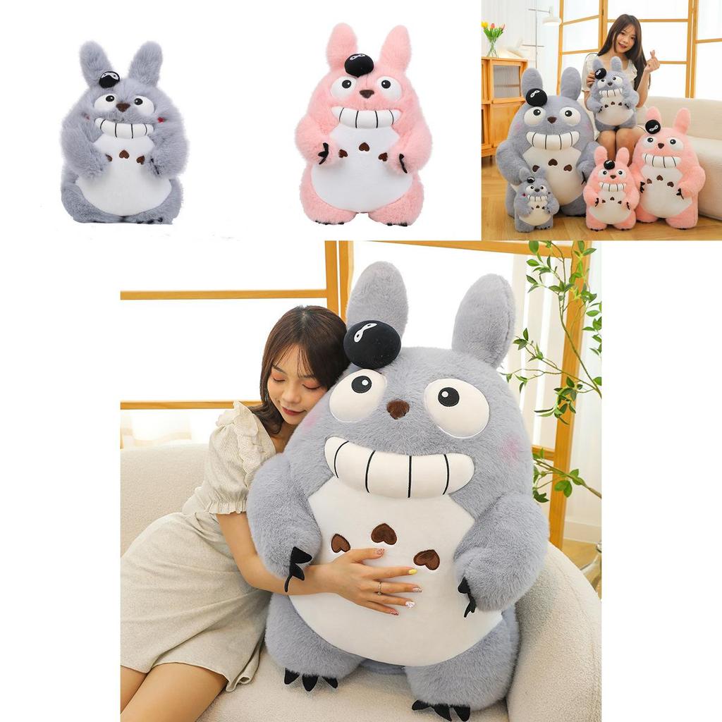 Cartoon Totoro Plush Toy Cute High-quality Stuffed Animal Doll**