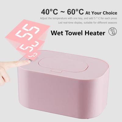 Tragbare Baby-Feuchttücher-Heizung, Thermische USB-Aufladung, Warmer Nasshandtuchspender, Servietten-Heizbox, Wohnaccessoires