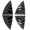 2pcs Car Rear Window Shutter Cover Trim ABS Vent Scoop Shades Cover Trim Fit for Tesla Model Y