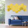 Removable Decals Hexagonal Mirror Mirror Stickers Peel-and-stick