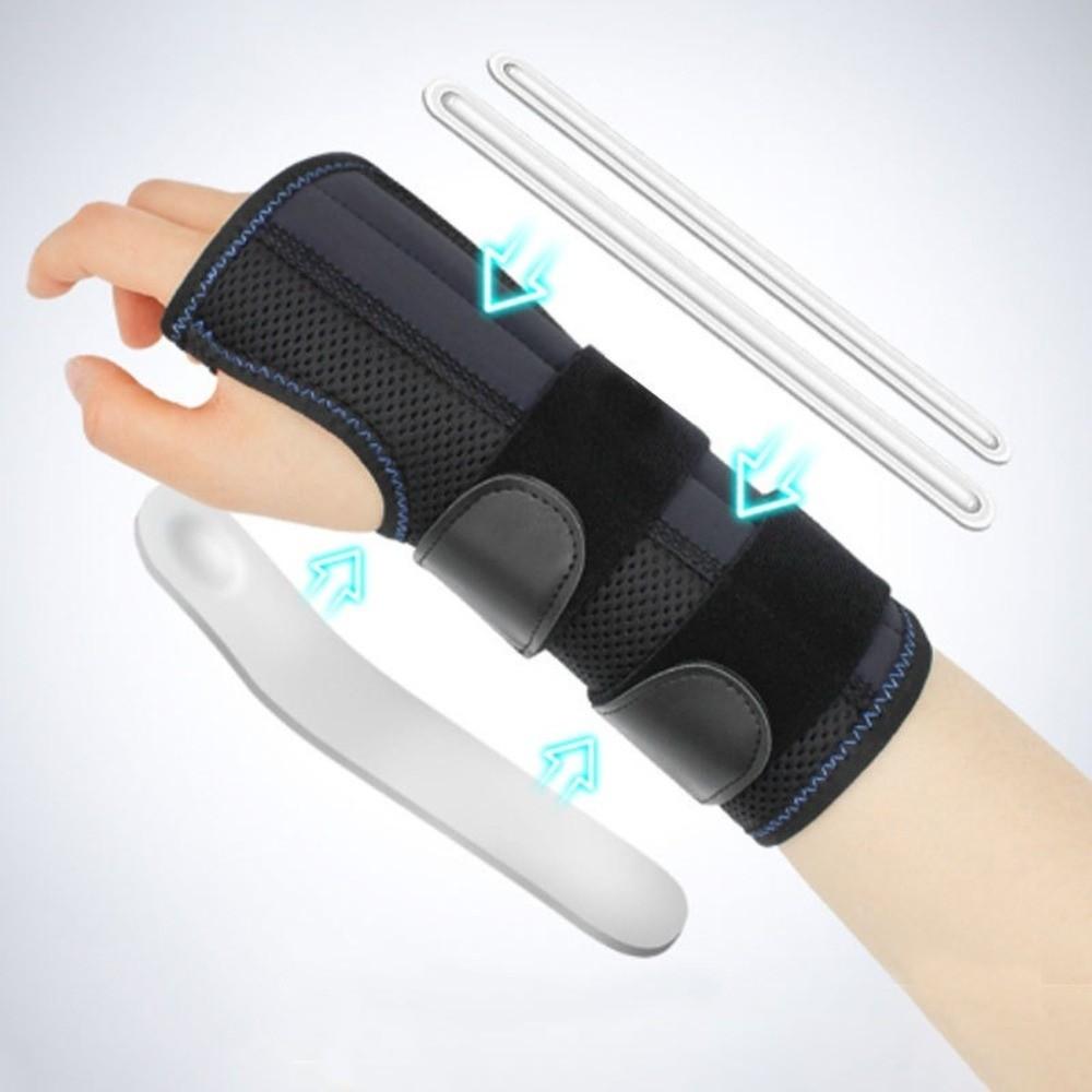 Compression Strap Hand Brace 3 Stays Wrist Support Stabilizer Wrist Brace  Night Support