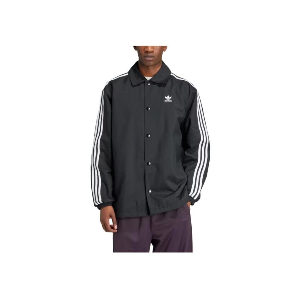 Adidas Originals Adicolor Mesh Coach Jacket Men Jacket Black IZ1831