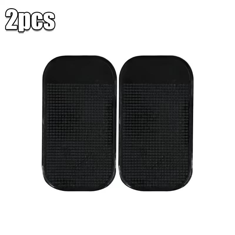 2PCS Car Dashboard Anti-slip Mat Cell Phone Anti-slip Silicone Mat Universal Car Sticky Pad Car Gadgets Interior Accessories