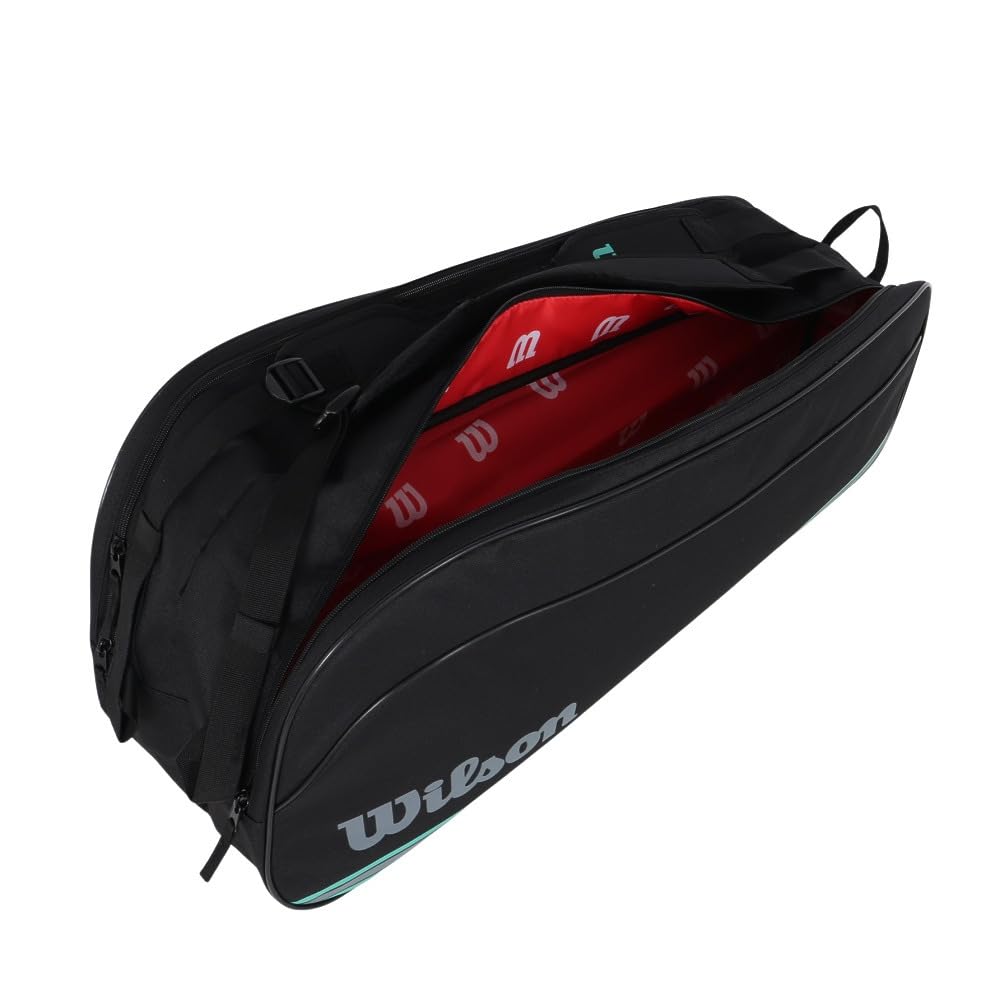 Wilson TEAM J 6PK BLACK Tennis Bag/Case (WR8050001001)