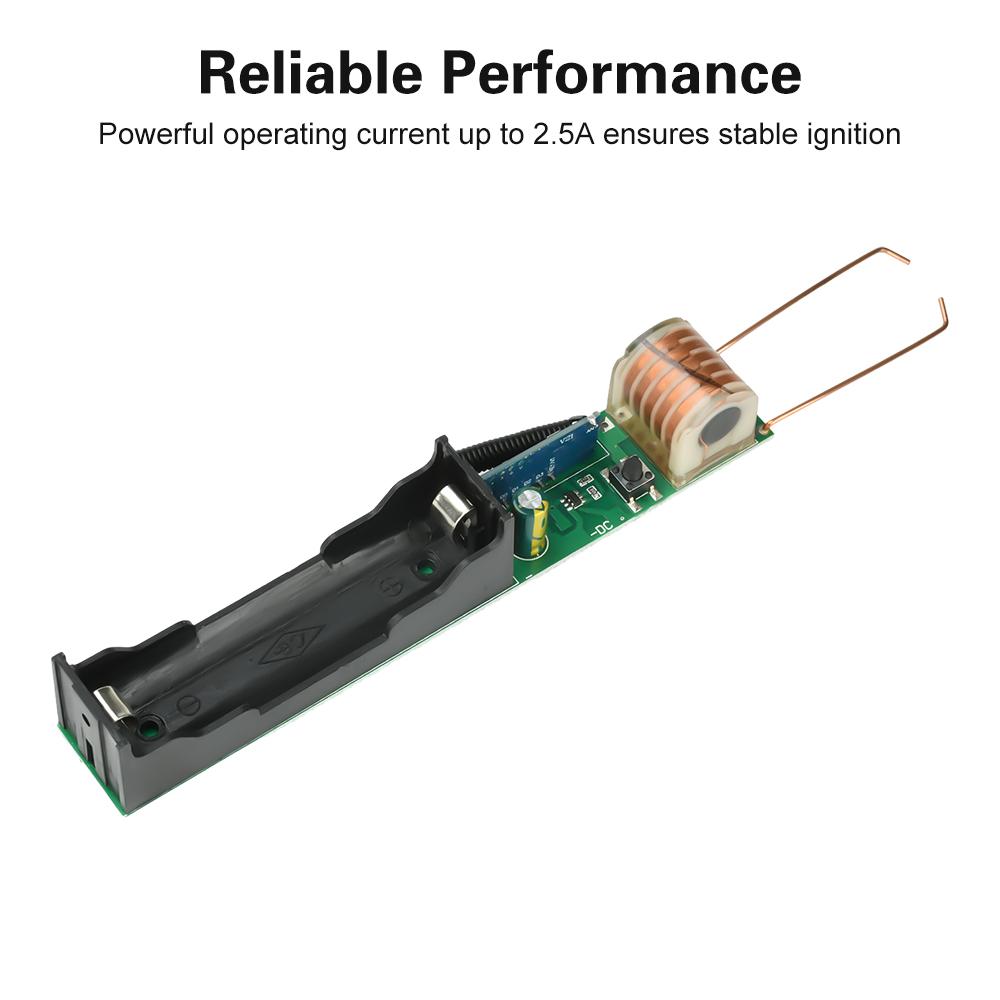 DC 3,7V až 15KV Modul zapalovače oblouku dálkově ovládaný Generátor vysokého napětí Měnič s boost cívkou Modul obloukového výboje