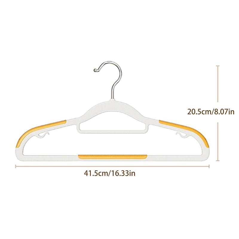 10Pcs Plastic Hanger Non-Marking Non-Slip Hanger Protective Clothes Anti-Shoulder Corner Drying Clothes, Hanging Clothes