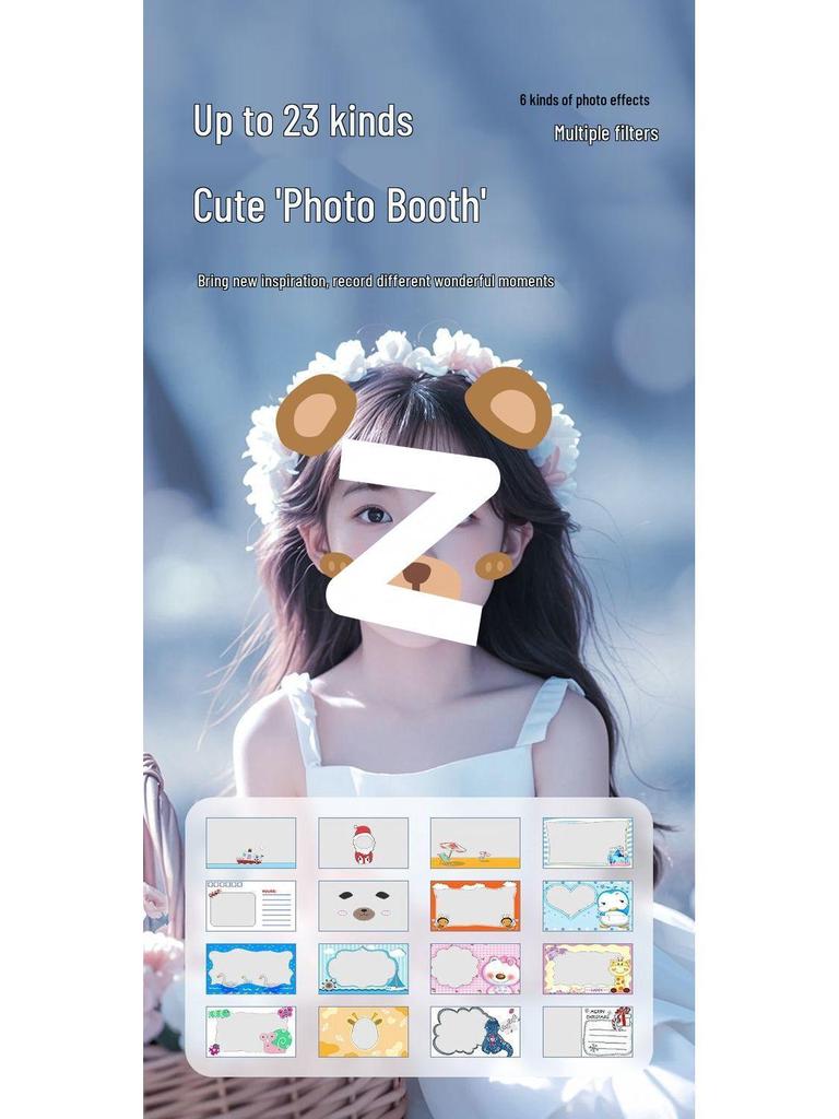 2025 Student Portable Instant Digital Camera with Video & Photo Printing