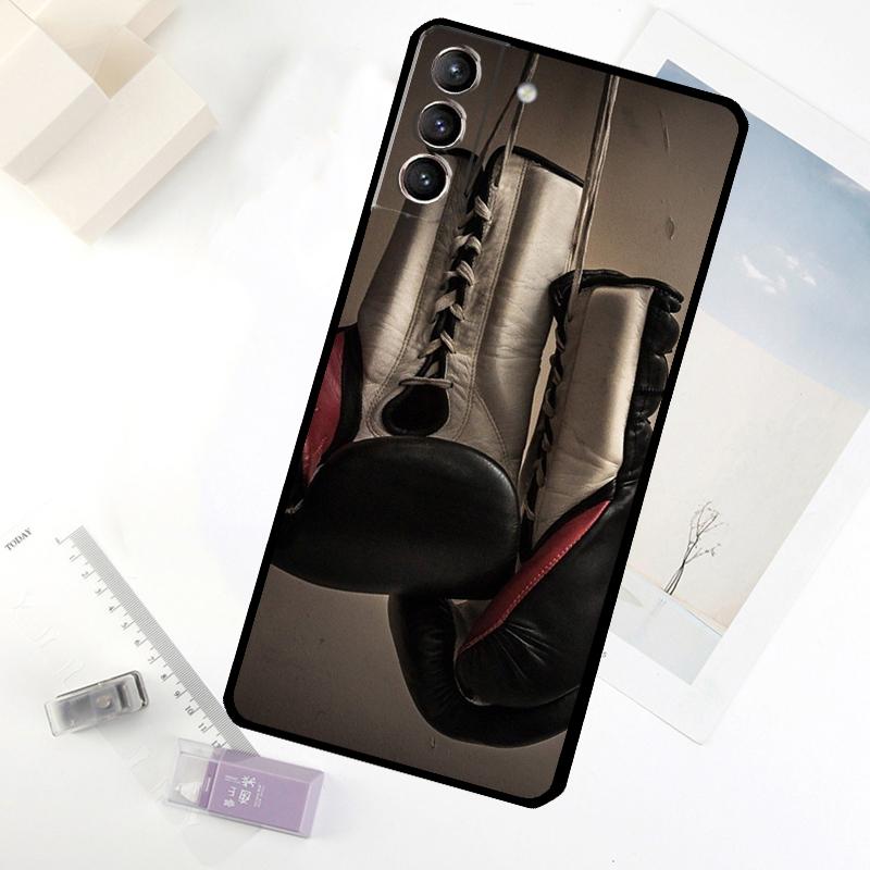 

Boxing Gloves Phone Case For Samsung Galaxy S20 FE S21 S22 S23 S24 S25 Ultra S9 S10 S25 Plus S24 FE Cover Galaxy S23Ultra