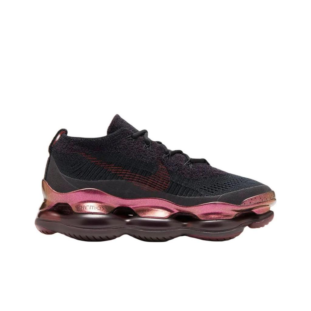Nike Air Max Scorpion Flyknit Svart Burgunder Damesneakers DJ4702-004