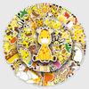 50 Cartoon Giraffe Graffiti Stickers: Cute Animal Reward for Kids - DIY Skateboard, Water Bottle & Suitcase Decoration