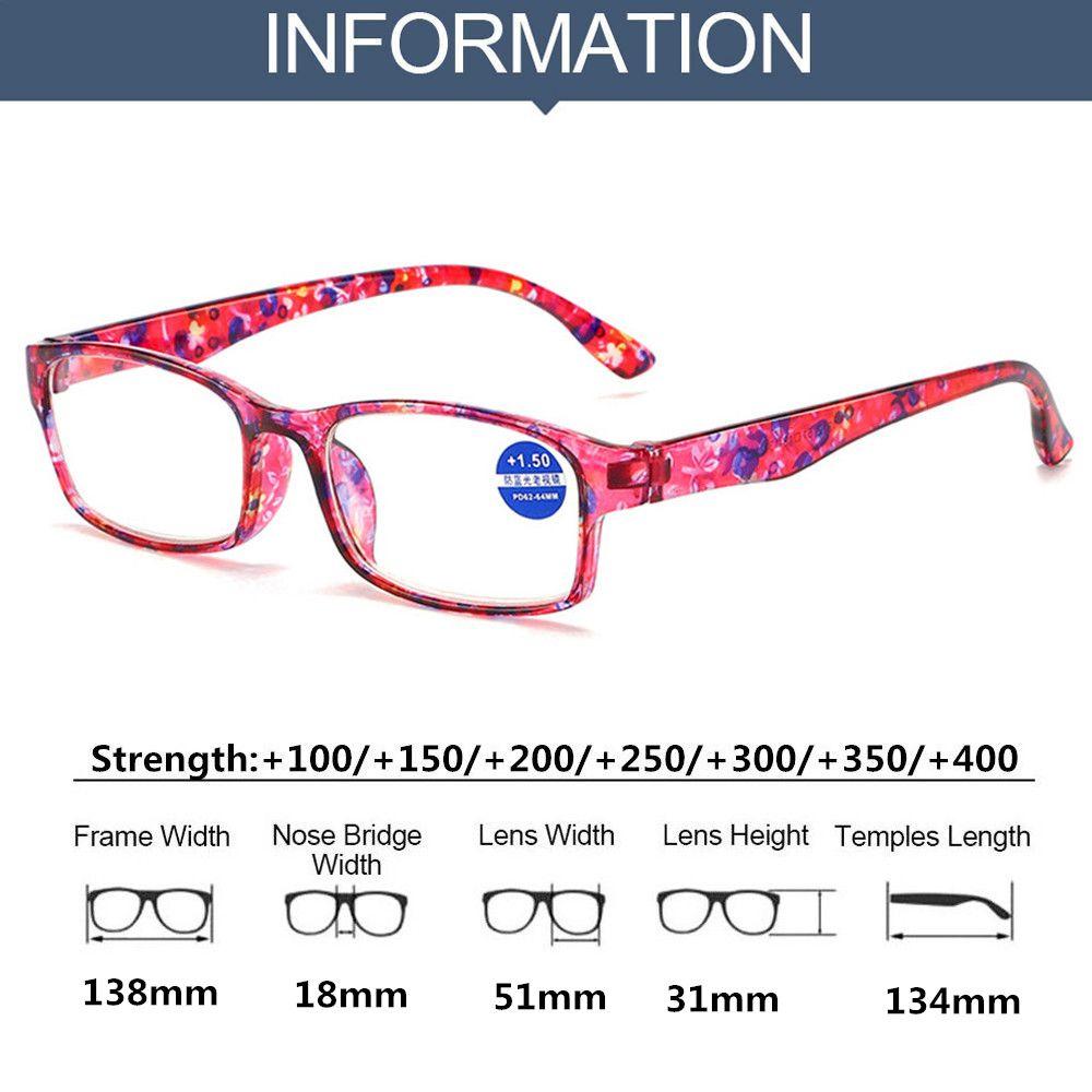 Comfortable Vintage Eye Protection Portable Anti-Blue Light Ultra Light Frame Eyeglasses Reading Glasses