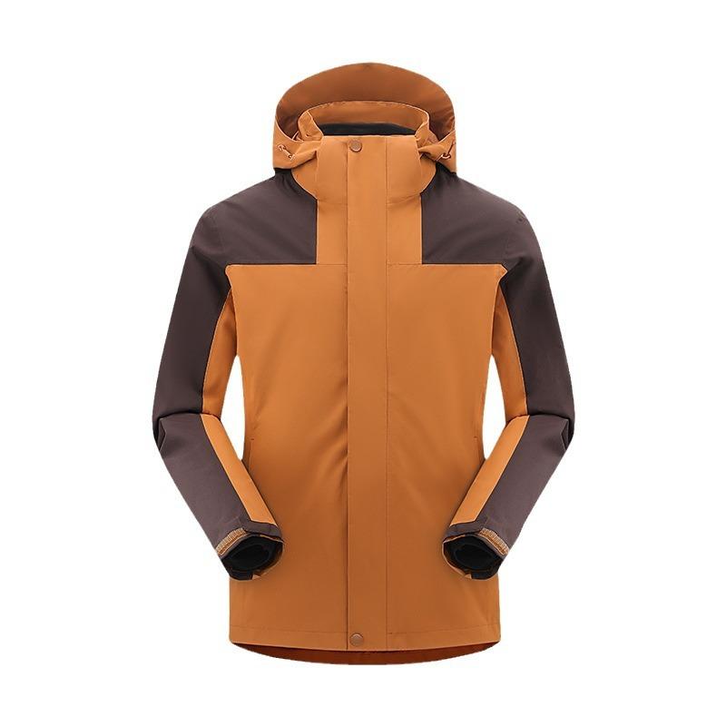 Jacket Men's Three-in-one Silver Fox Velvet Liner Windproof and Waterproof Chuanxi Jacket Mountaineering Suit Women