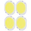 4PCS 75mm Round COB Lamp Bead High Power LED Chip 24W/72?82V for DIY Lamp Indoor Light Source