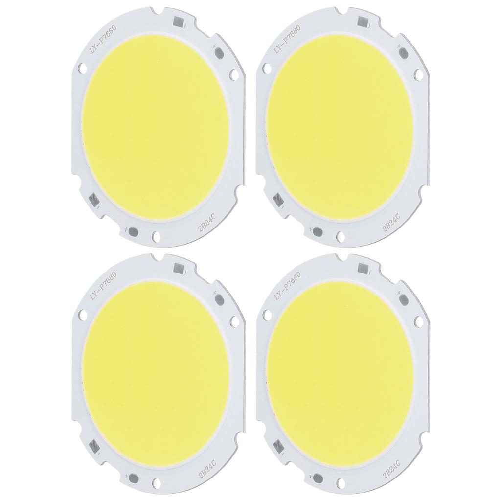 4PCS 75mm Round COB Lamp Bead High Power LED Chip 24W/72?82V for DIY Lamp Indoor Light Source