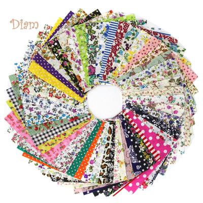 Plar Bear 30/50 pezzi 10 cm x 10 cm stampa floreale tessuto patchwork fai da te materiale per trapuntatura e cucito