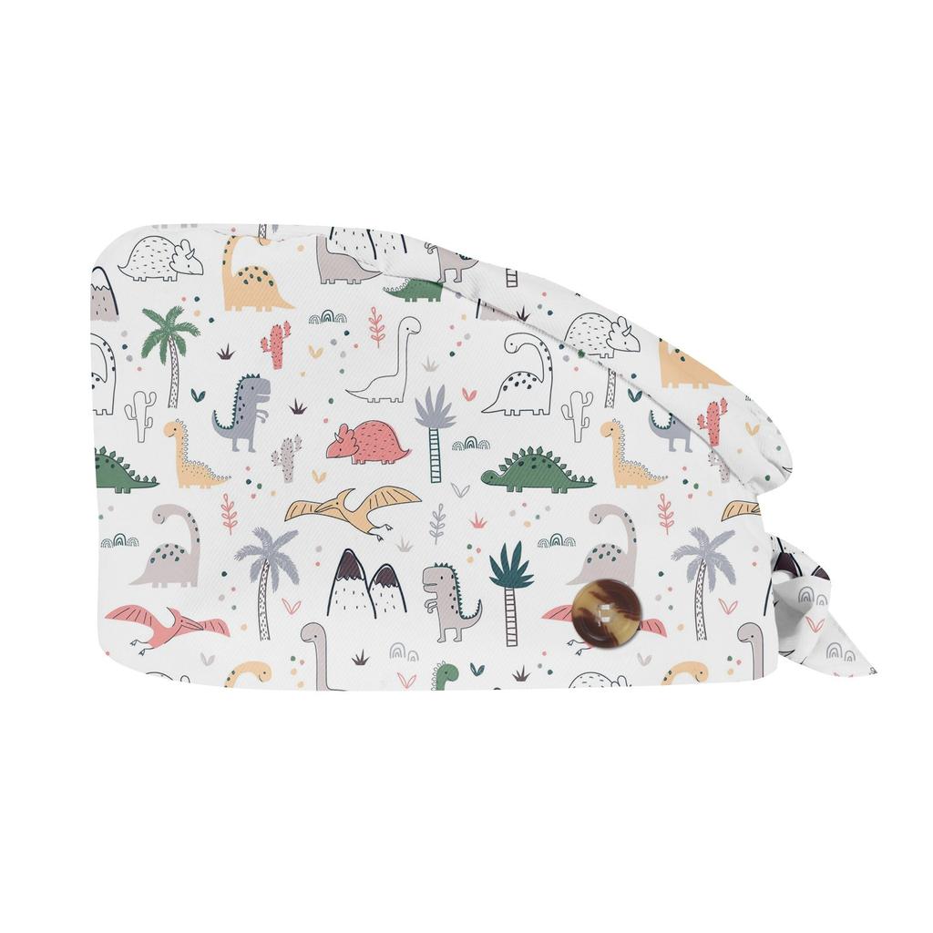 Fashion Animal Print Work Hat Casual Wash Hat Bag Cap