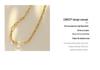 Gold-Plated Geometric Polygon Sphere Pendant Necklace with Adjustable Tassel – Versatile Titanium Steel Clavicle Chain