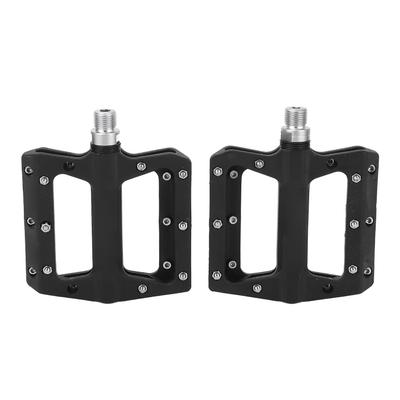 2Pcs Bike Pedals Double Sided Anti Slip Nails Lightweight Nylon High Speed Bearing Cycle Pedal Set