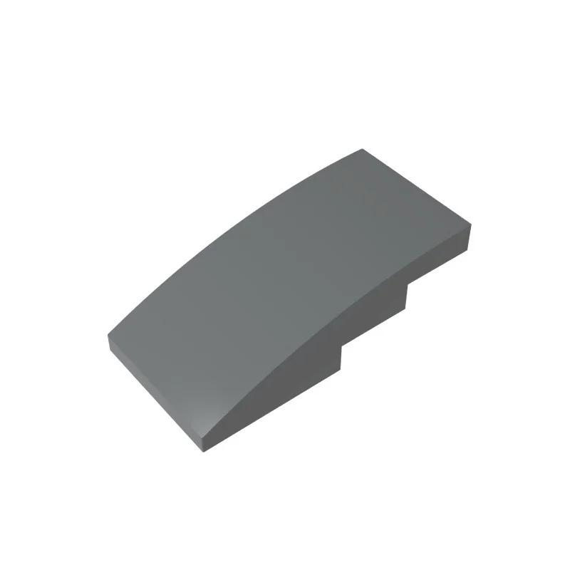 100pcs 93606 Bricks Slope Curved Parts 4 X 2 No Studs Assembly Building Model Birthday Gift Blocks Kids Adult DIY Toys