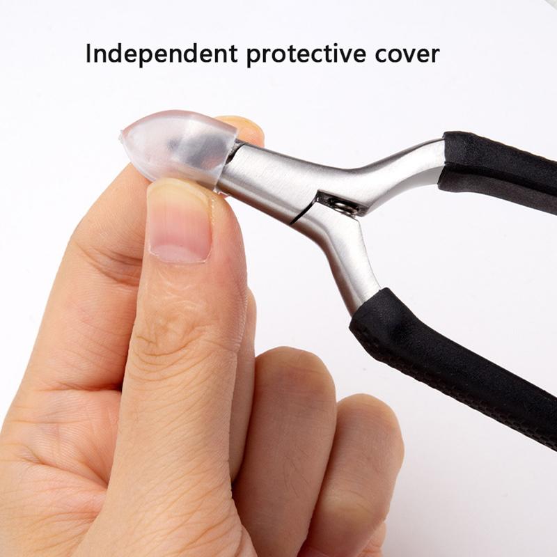 Professional Fingernail Toenail Cuticle Nipper Trimming Stainless Steel Nail Clipper Cutter Cuticle Scissor Plier Manicure Tool
