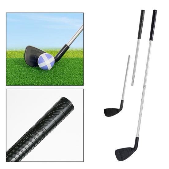 Putter Mini Golf Grip Anti-alunecare Detașabil Club de Golf din Oțel Inoxidabil Ușor Părinte-copil Exterior
