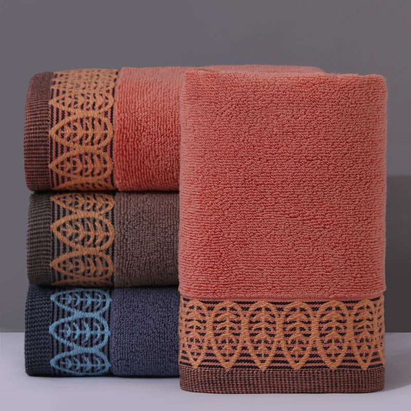 

Премиальное хлопковое полотенце для лица - Мягкое, Плотное, Впитывающее для Взрослых 34*74cm±2