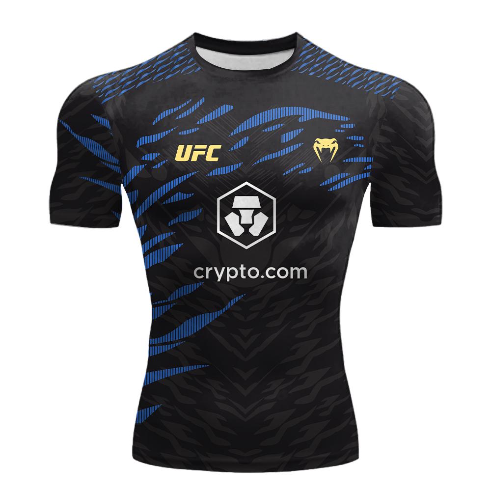 The New Summer Bestseller of UFC Fighting Fan T-shirts Large-sized Boxing Extreme Sports T-shirts for Men Quick-drying Tops