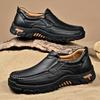 Men's Slip-On Loafers: New Spring Leather Hiking Shoes Collection