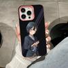 Wandering Witch Saya Phone Case for iPhone 17 16 15 14 13 12 11 X XR XS Air Pro Max Plus Pink Colorful Silver Cover