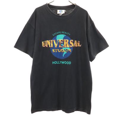 UNIVERSAL STUDIOS BLUE MAN GROUP 90s Made In USA Old Short Sleeve T-shirt Men's Used
