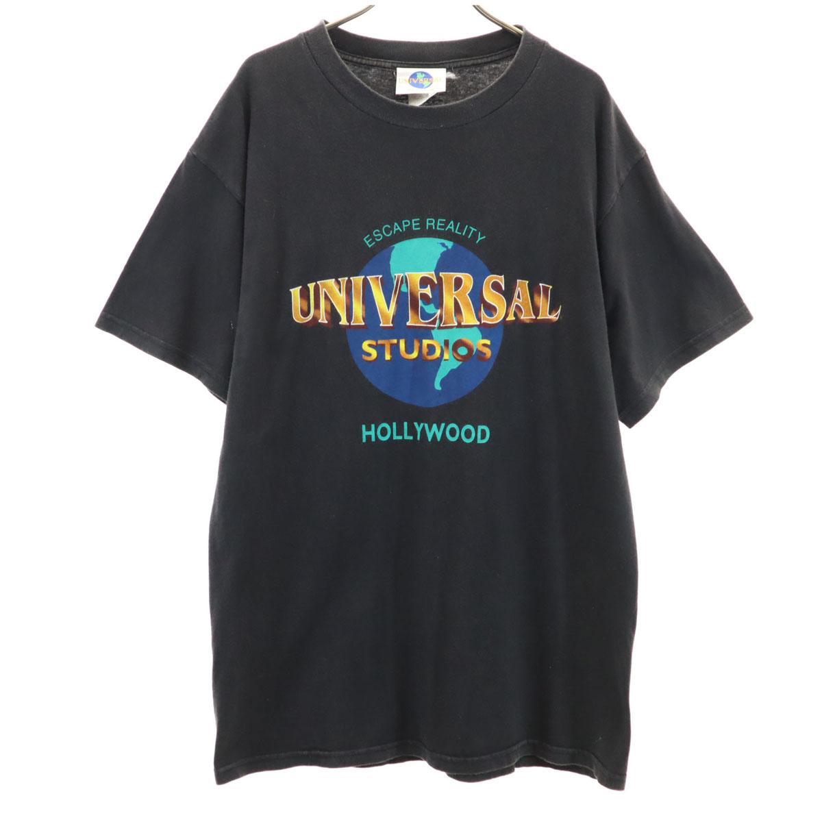 

UNIVERSAL STUDIOS BLUE MAN GROUP 90-е Сделано в США Старая футболка с коротким рукавом Мужская Б/У