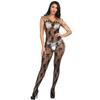 Sex underwear sexy mesh socks long-sleeved open-file one-piece stockings hollow-out temptation one-piece socks roses
