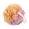 Four-Color Bath Sponge Ball - Soft, Durable, Skin-Friendly Shower Essential.