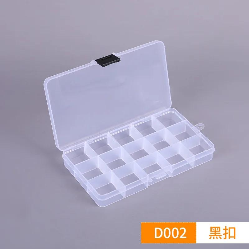 Nowy 10 przegródek kolorowy przenośny pojemnik do przechowywania narzędzi jubilerskich, organizer na pierścionki, części elektroniczne, śrubki, koraliki, plastikowe etui